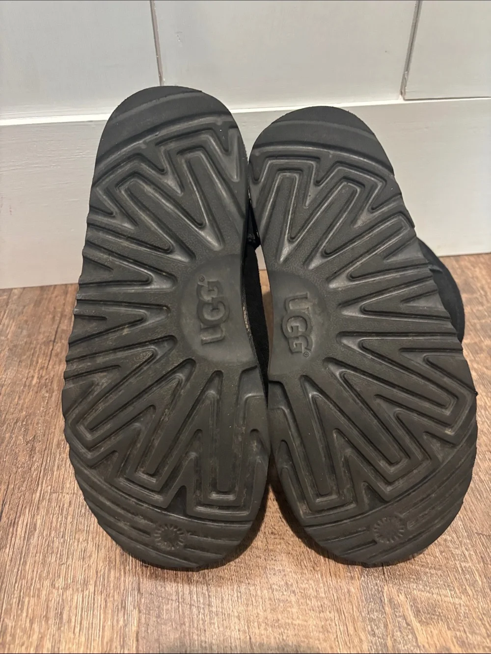 UGG Kids Classic Short Boot - Black Suede